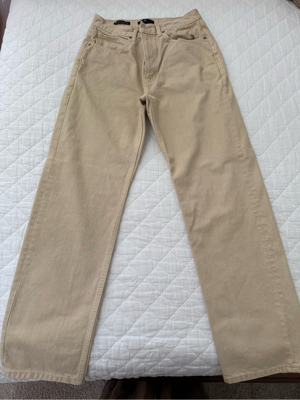 Banana Republic Men's Tan Straight-Leg Pants - Size 32x32